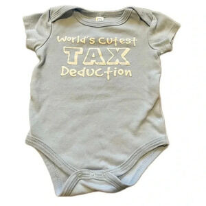 World’s cutest tax deduction onesie
